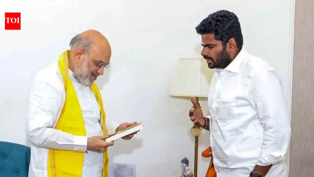 ‘11% to 3% vote share plunge due to alliance with AIADMK’: What Annamalai pointed out while resigning from BJP | Chennai News