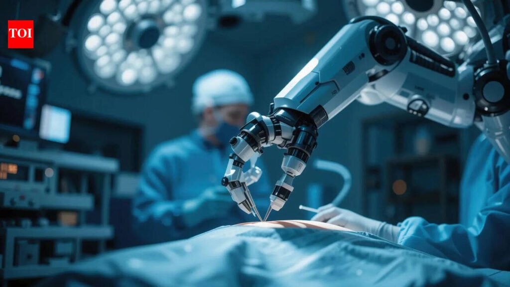 Indian robot debuts in kidney transplant in PGI | Chandigarh News