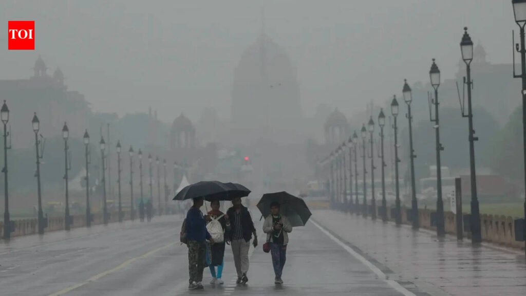 IMD issues yellow alert in Delhi for next two days, warns of rain and gusty winds | Delhi News