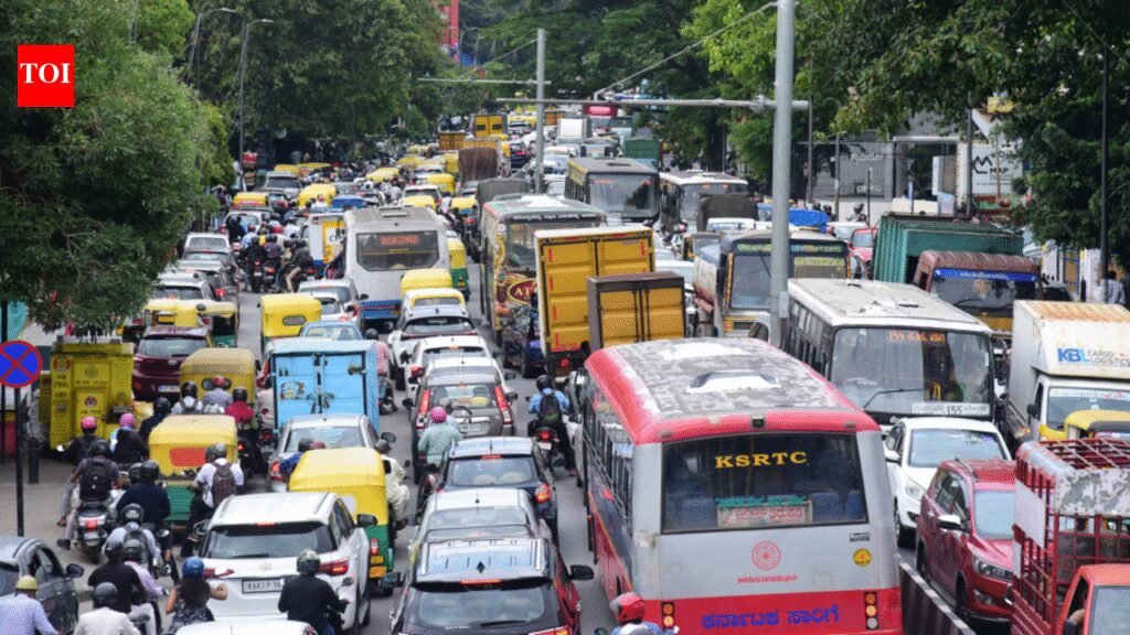Commuters stuck for hours as jams choke Bengaluru | Bengaluru News