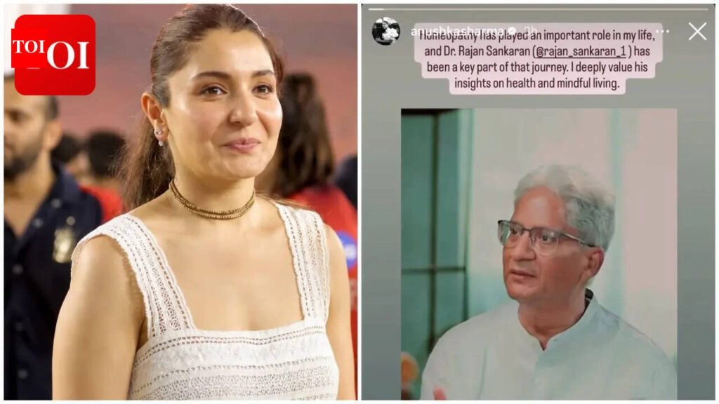 Anushka Sharma credits homeopathy for her health journey; The Liver Doc labels it a ‘triangle of shame’ | Hindi Movie News