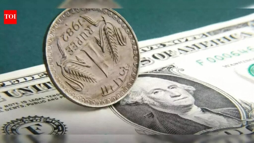 Rupee slides 40 paise to 95.76 against dollar as tariff concerns, oil prices weigh on sentiment