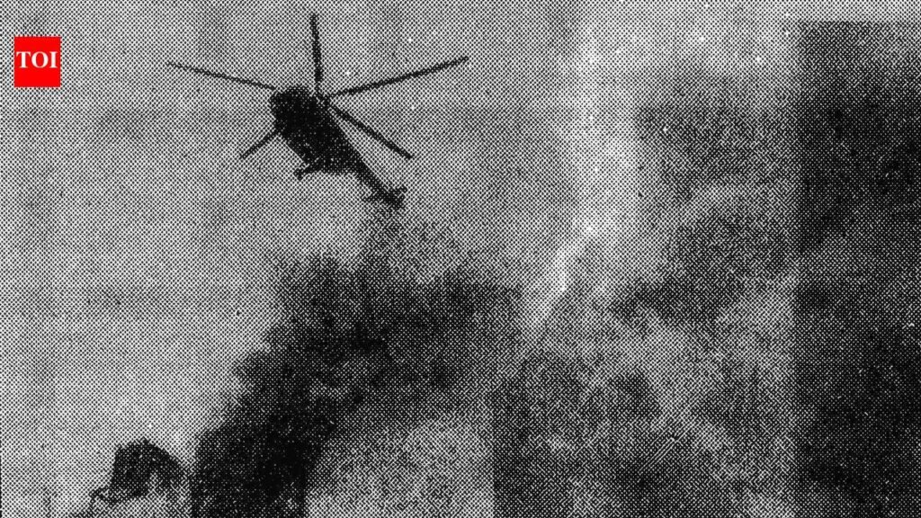 Fire revives memories of deadly blazes, 33 years apart | Delhi News