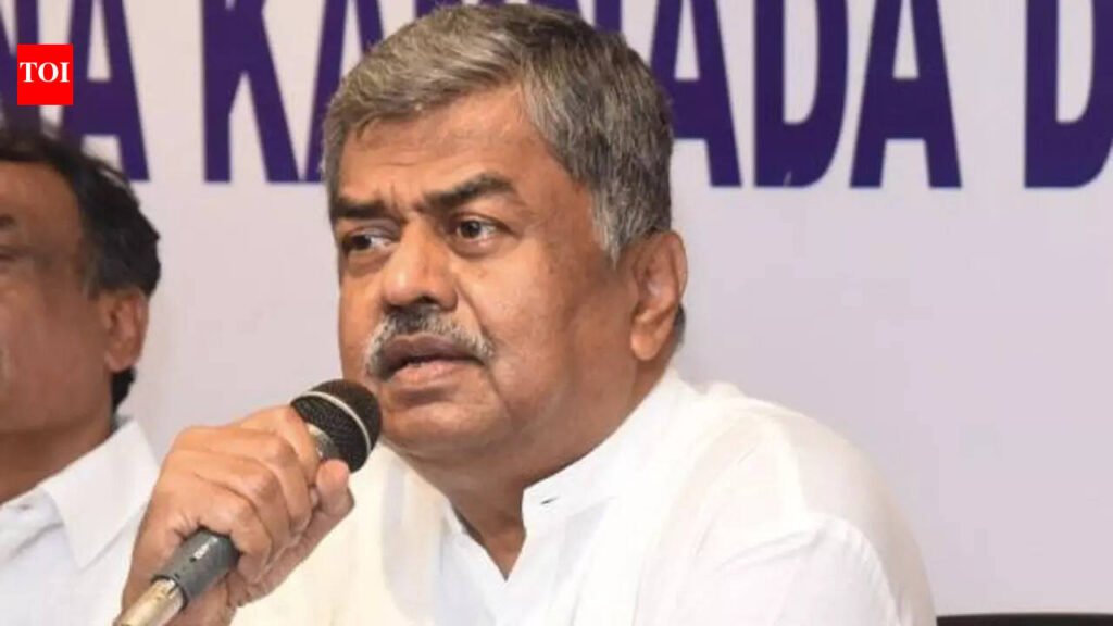 BK Hariprasad appointed as Karnataka Congress president | Bengaluru News