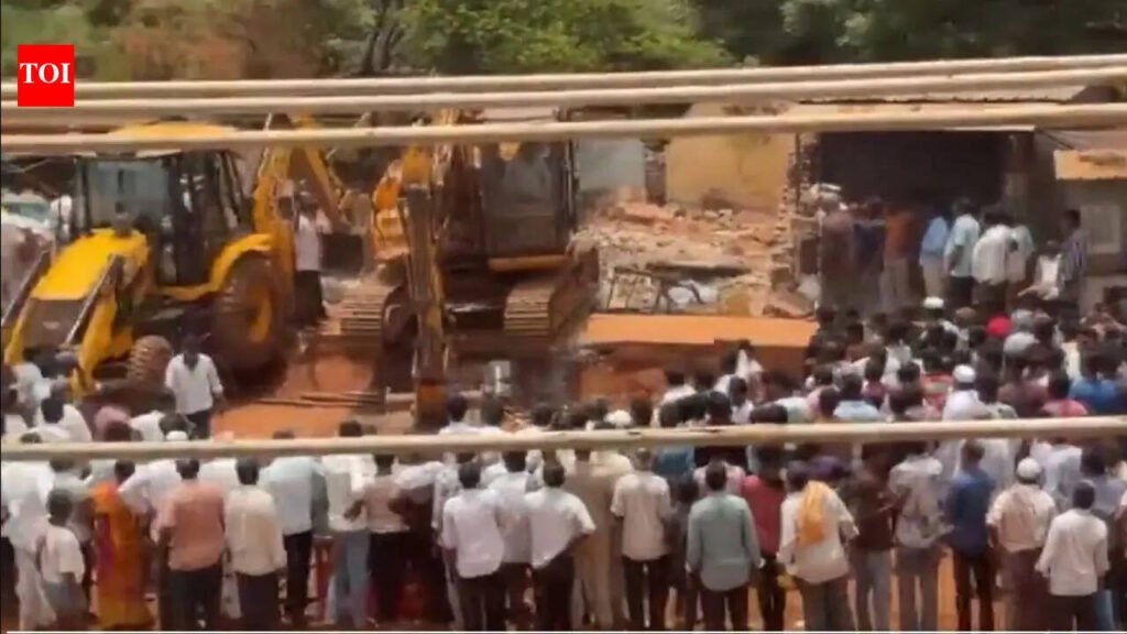 Several feared trapped after house roof collapses in Telangana; rescue operations on | Hyderabad News