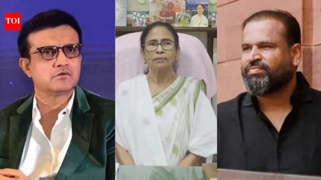 ‘Incorrect and untrue’: Sourav Ganguly denies asking Yusuf Pathan to resign ‘on behalf of’ Mamata Banerjee | India News