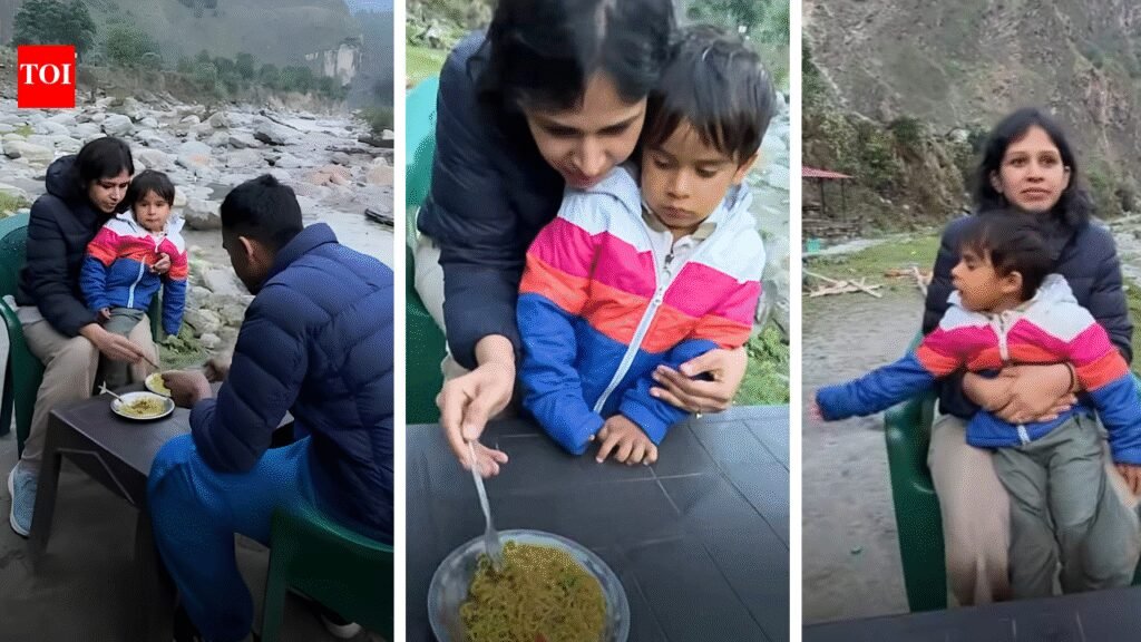 A Mother’S Experiment On Her Son’S Third Birthday: A mother gave her 3-year old Maggi and chips for the first time ever: The child’s reaction is a huge lesson for modern parents