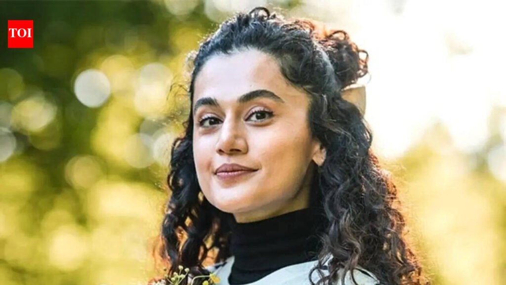 Taapsee Pannu opens up on ageism, says people don’t want an actress over 30 in a romcom: ‘You dare say that about Shah Rukh Khan’ | Hindi Movie News