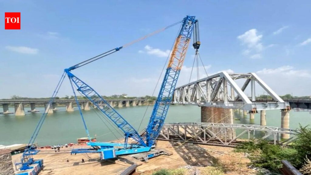 Mahisagar bridge upgradedon Ahmedabad-Vadodara rail route | Vadodara News