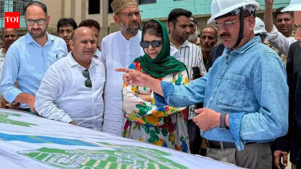 J&K political storm after Mehbooba reviews AIIMS project | India News