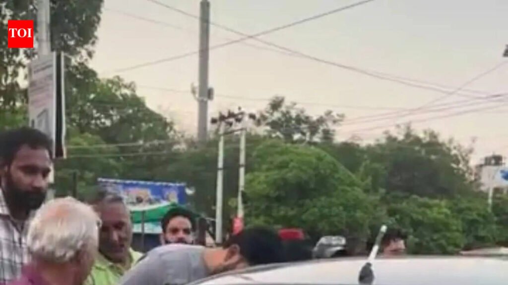 Toddler rescued after getting locked inside car | Chandigarh News