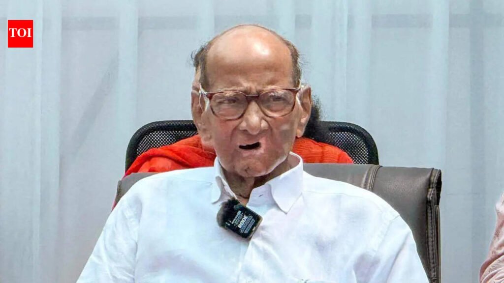 Had Centre used AI for NEET, it would not have faced any issues: Sharad Pawar | Pune News
