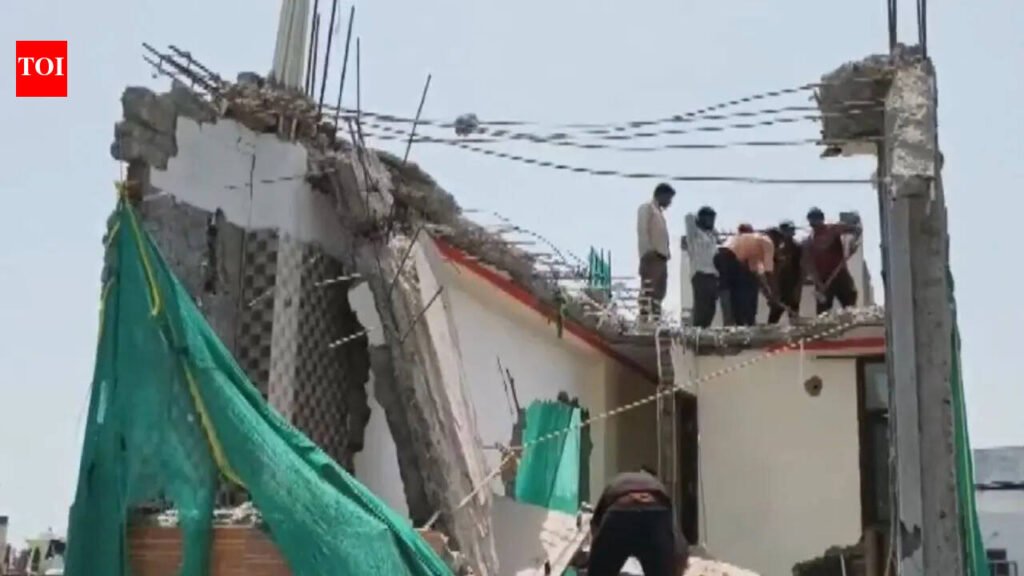 Delhi demolition drive: MCD pulls down multi-storey building in Khanpur after hotel fire kills 21 | Delhi News