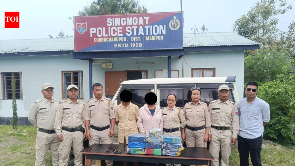 Drugs seized in Churachandpur, two arrested | Guwahati News