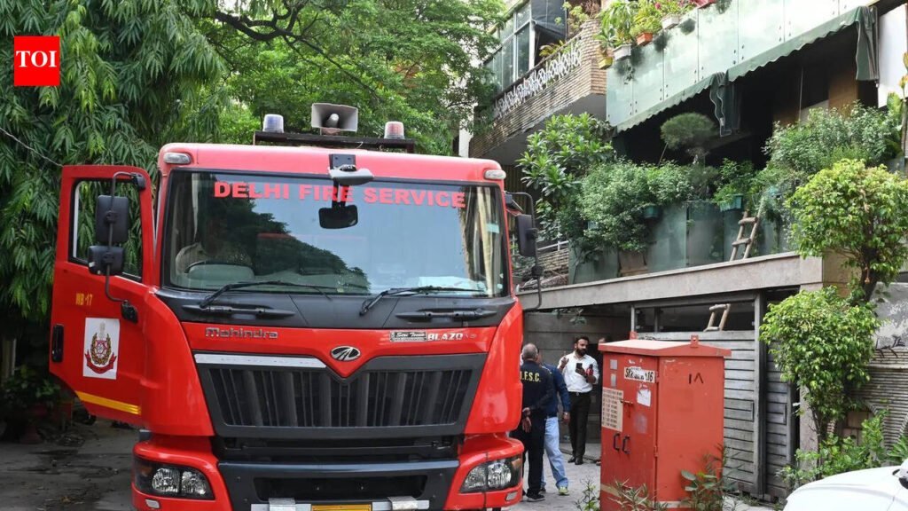 Eight Rescued, One Pet Dog Dies in New Friends Colony Building Fire | Delhi News