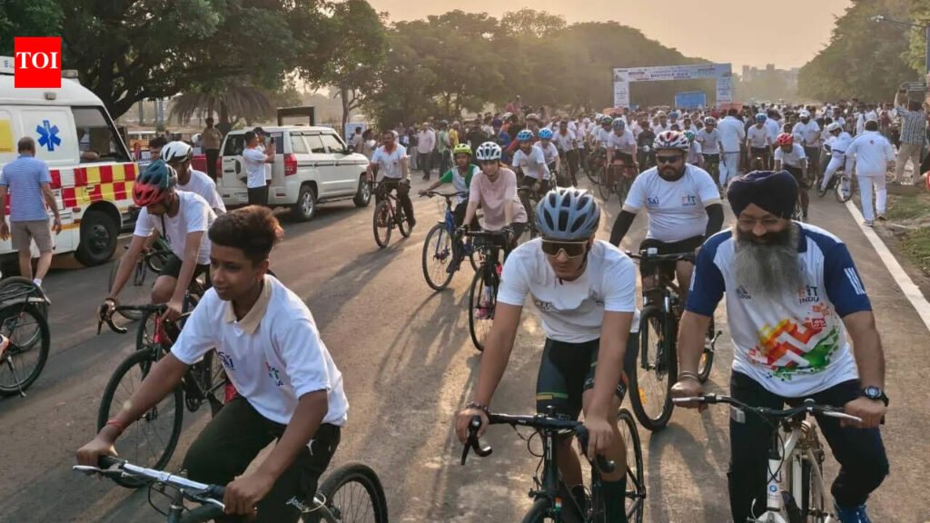 Over 500 pedal for fitness, environment at agriculture university in Ludhiana. | Ludhiana News