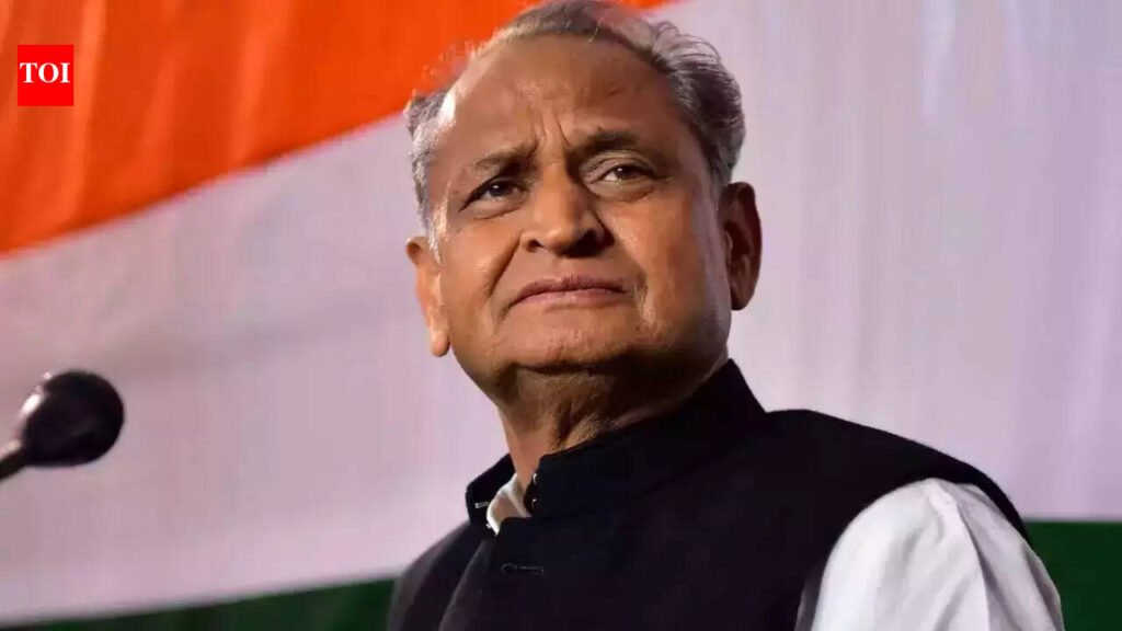 Sept 2022 Rajasthan crisis was against Sachin Pilot, says Ashok Gehlot | Jaipur News