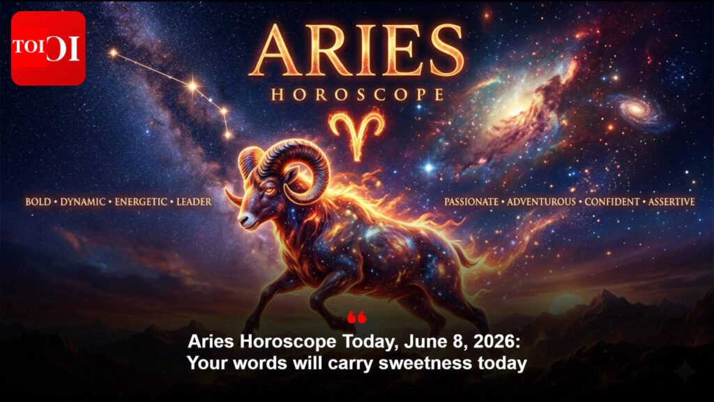 Aries Horoscope Today, June 8, 2026: Your words will carry sweetness today