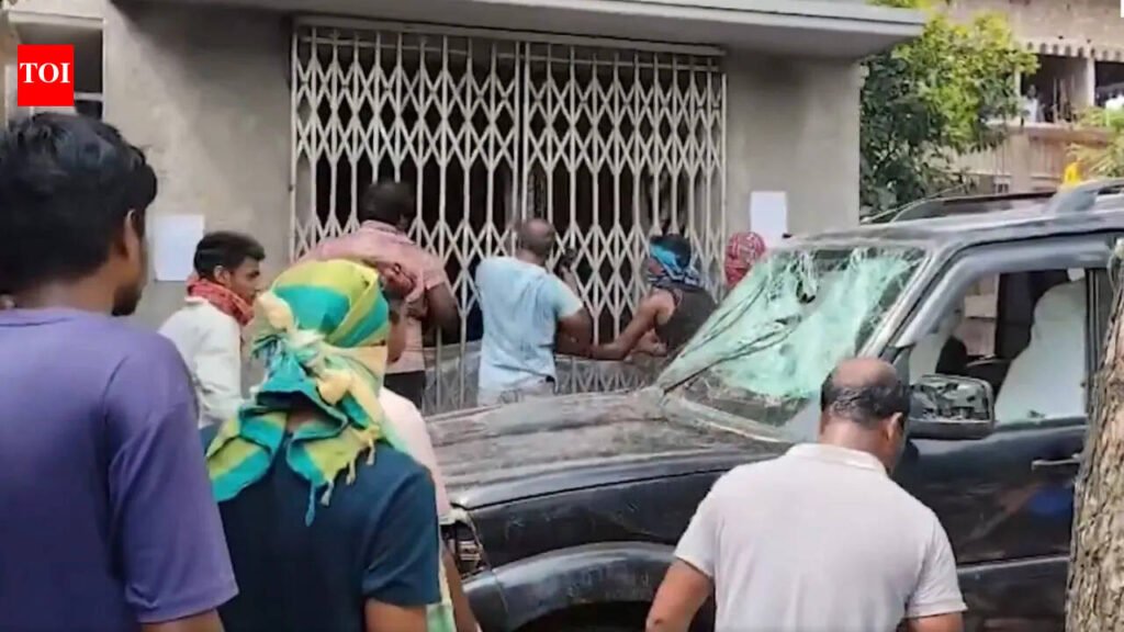 Angry locals vandalise TMC leader Jahangir Khan’s office after his arrest near Nepal border | Kolkata News