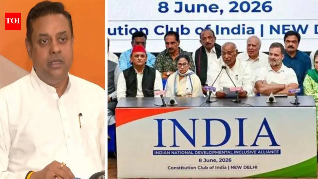‘Meetings may soon be held in a car’: BJP mocks shrinking INDIA bloc | India News