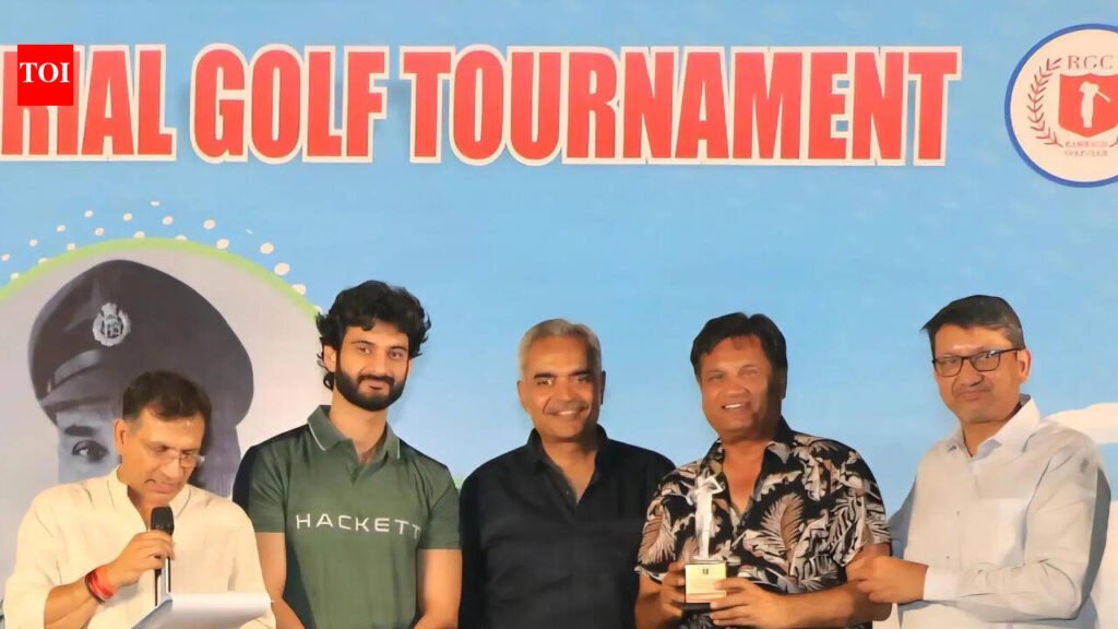 Devendra Kumar displays fine all-round performance in the N C Dutta Memorial Golf tournament at Rambagh Golf Club, Jaipur | Jaipur News