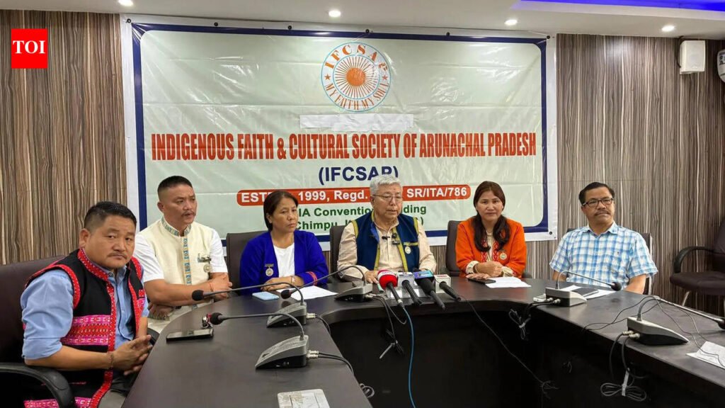 Notify anti-conversion rules swiftly: Indigenous faith body to Arunachal govt | Guwahati News