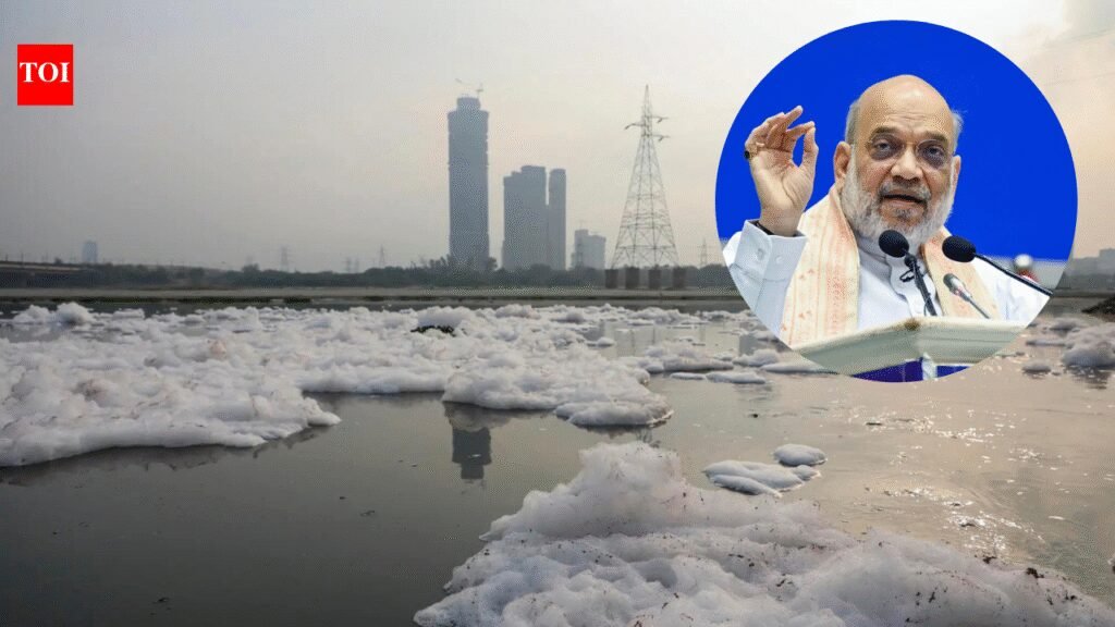 Yamuna clean-up mandate: Amit Shah orders 20-day review cycle, 59 new STPs to be installed | Delhi News