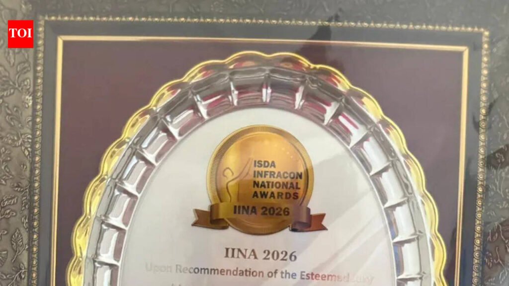 Ayodhya airport project receives national construction award | Lucknow News