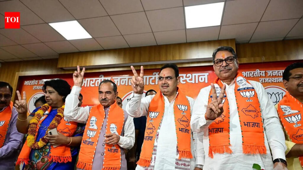 Three candidates set for unopposed RS election from Raj | Jaipur News