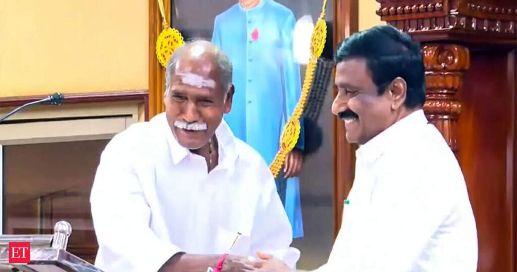 P Rajavelu, VP Sivakolundhu, GNS Rajasekaran appointed as Ministers in Puducherry cabinet