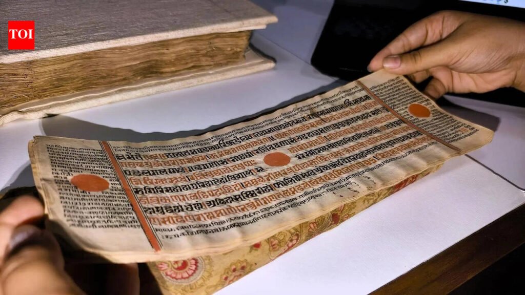 Chd’s 9,000 manuscripts go digital under Gyan Bharatam drive | Chandigarh News