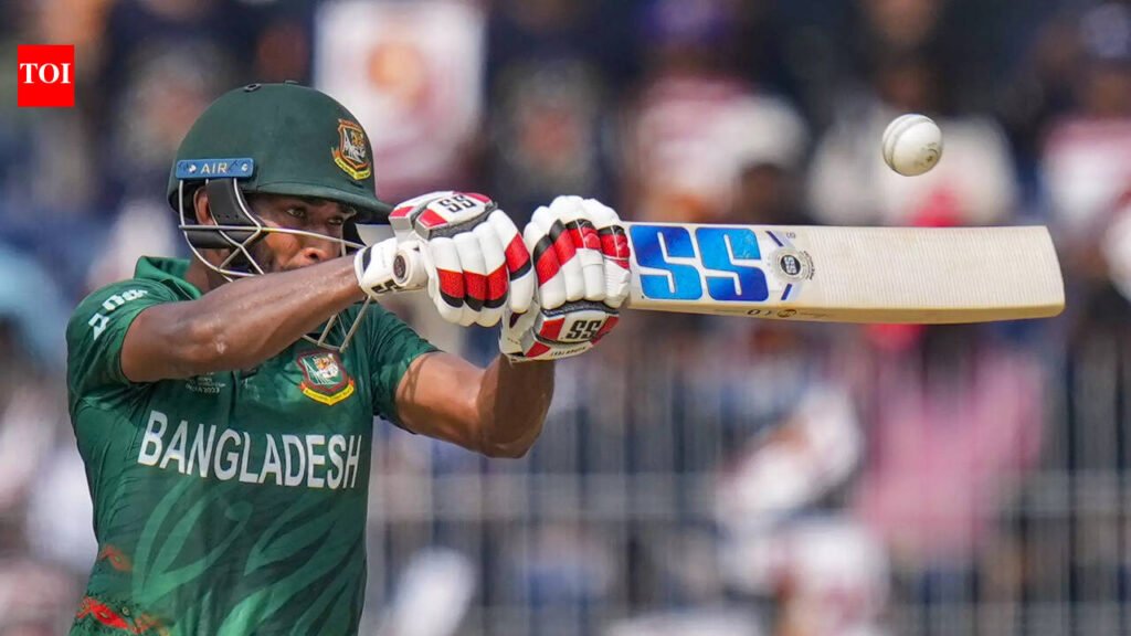 Bangladesh 128/3 in 22.1 Overs | BAN vs AUS Live Score, 1st ODI: Najmul Hossain Shanto slams fifty to lead Bangladesh innings