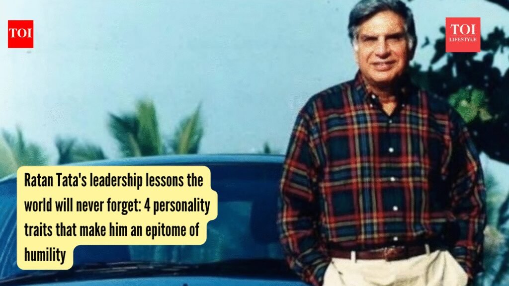 Ratan Tata’s leadership lessons the world will never forget: 4 personality traits that make him an epitome of humility