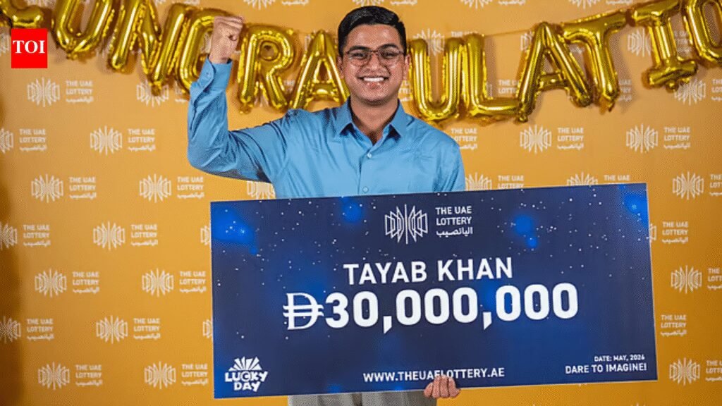 UAE-based Nepali security guard wins Dh30m lottery jackpot with 4 friends; plans new home for family | World News