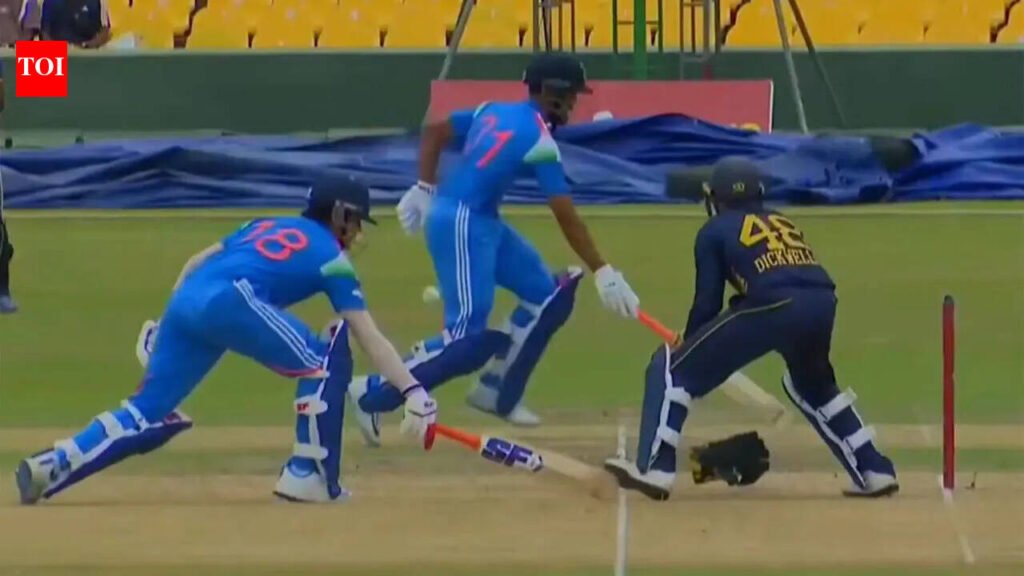Watch: Bat blocked by Dickwella’s foot? Priyansh Arya’s freak run-out triggers fan debate | Cricket News
