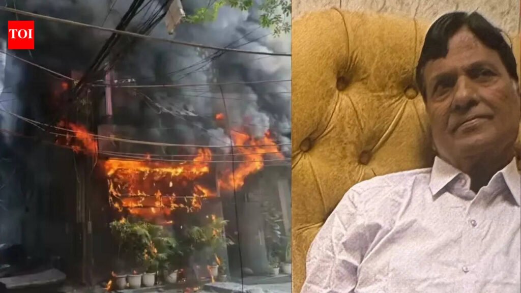 After losing 8 kin in Malviya Nagar hotel fire, family’s sole survivor Radhe Shyam Aggarwal dies | Delhi News