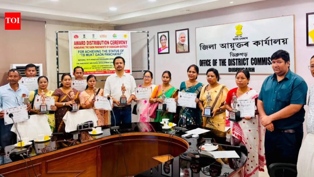 15 Dibrugarh panchayats TB-Free, Amguri bags gold for maintaining status for 3 straight years | Guwahati News