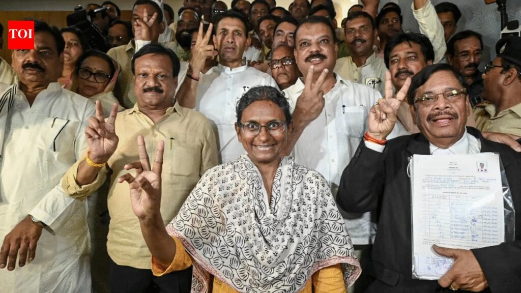 Setback for Congress, Rajya Sabha nominee Meenakshi Natarajan’s nomination rejected for hiding information about case | India News
