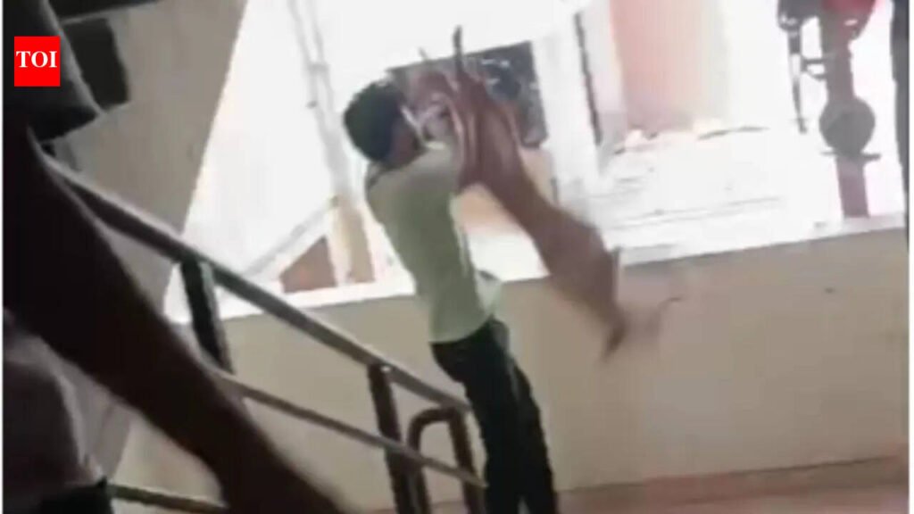Gujarat man beats puppies, hurls dog from 2nd floor of apartment | Rajkot News
