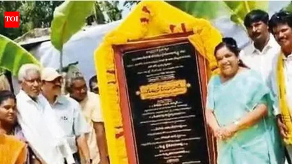 Andhra min inaugurates village road in Kotia gram panchayat amid heavy security | Bhubaneswar News