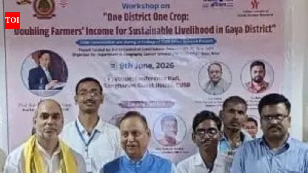 Adopt climate-resilient farming for better yields: CUSB VC | Patna News
