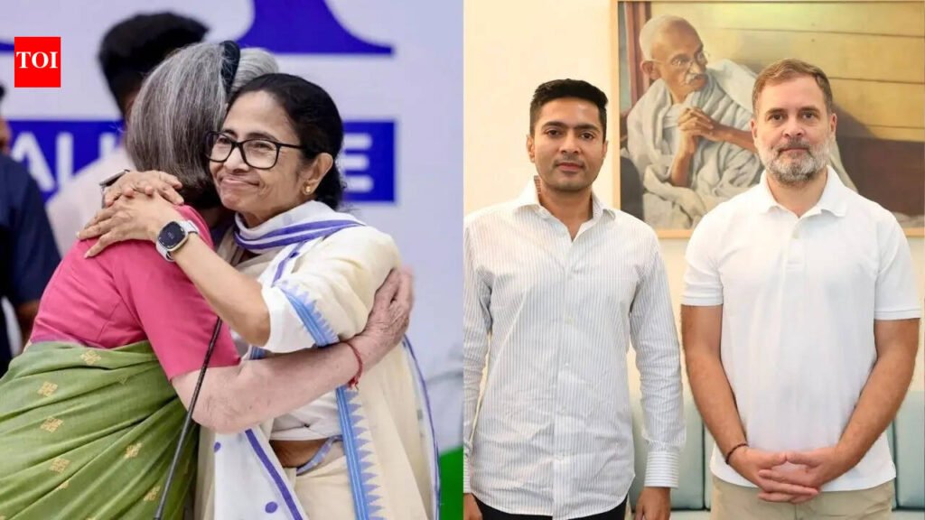 Merger, alliance or just help? Buzz after back-to-back Congress-TMC huddles in Delhi | Kolkata News