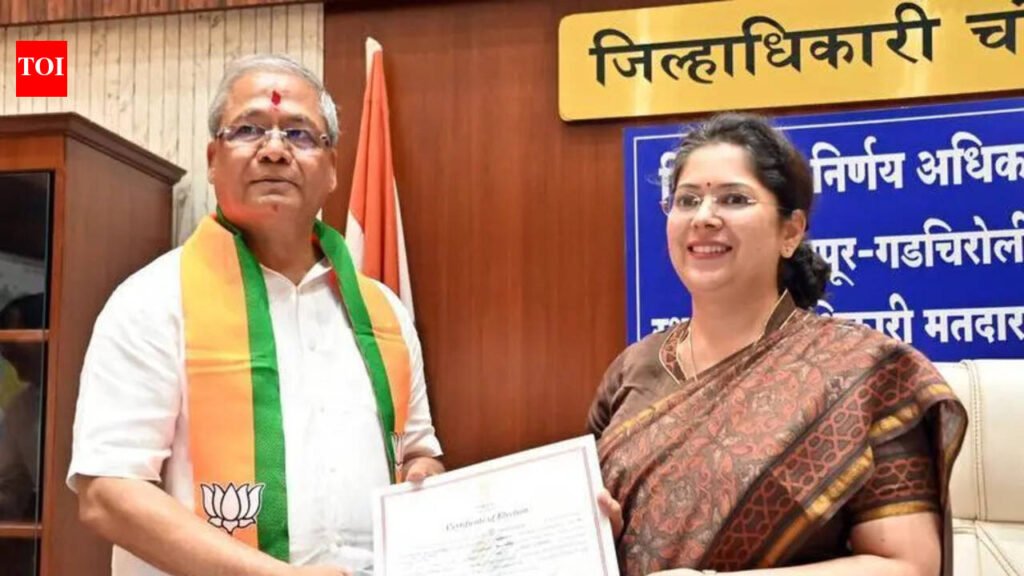 Lakhani elected unopposed, gets MLC poll winner cert | Nagpur News