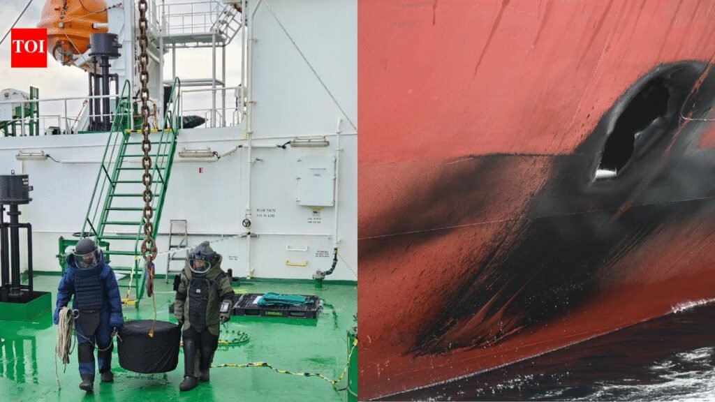 Daring op on high seas: Navy recovers unexploded missile warhead from oil tanker bound for Kochi from UAE