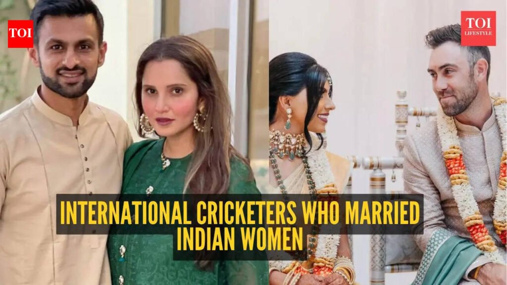 7 international cricketers who married Indian women