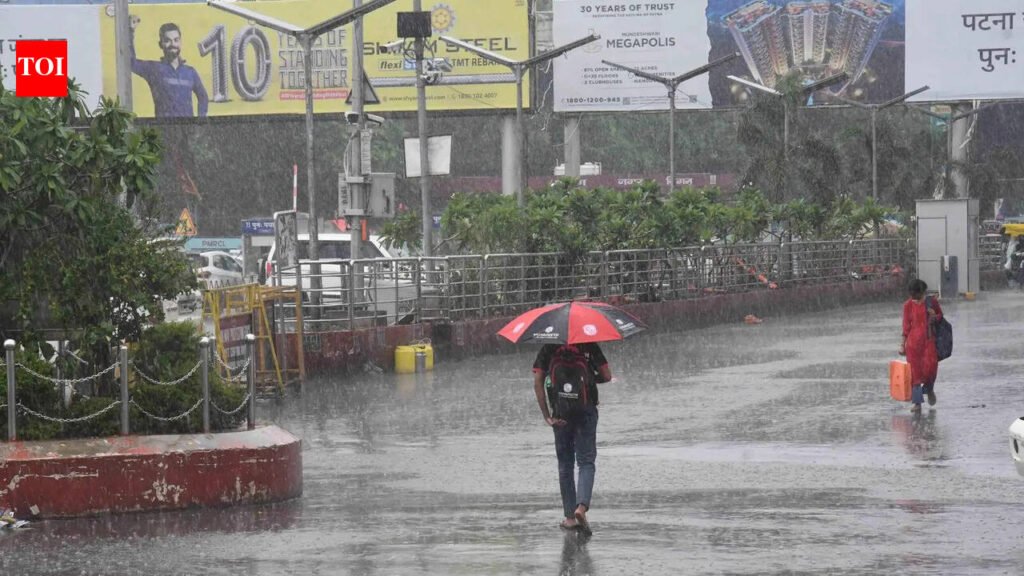 Southwest monsoon arrives in Bihar | Patna News