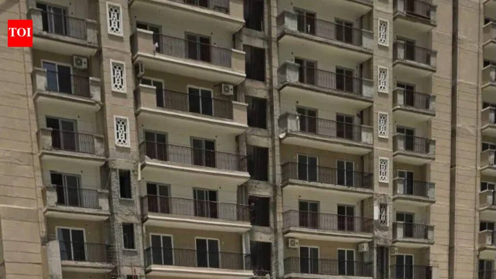 Safety belt snaps, 2 workers fall 37 floors to death at project site | Noida News