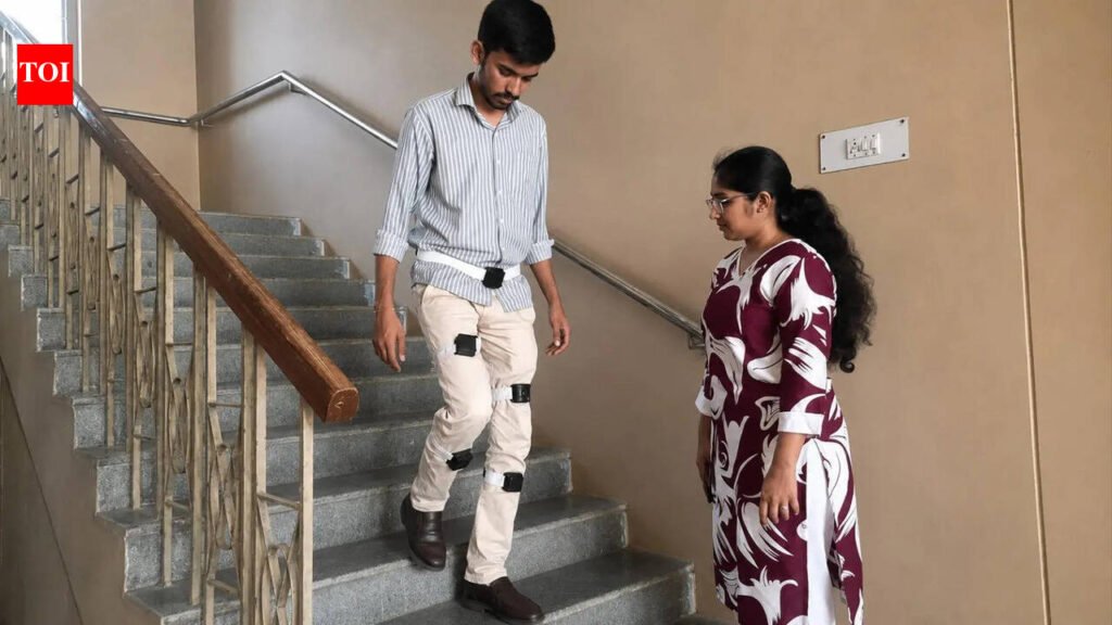 Smart watch for your knees? Team from Hyderabad’s Osmania University builds wearable health monitor | Hyderabad News