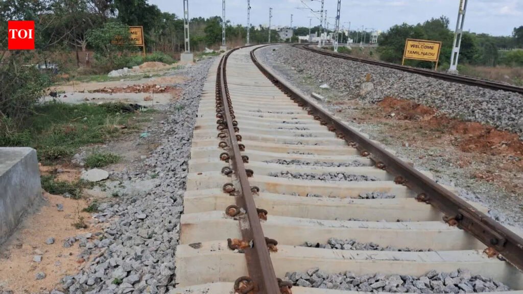 Bengaluru rail doubling: 30% commissioned, cost escalates by Rs 190 crore | Bengaluru News
