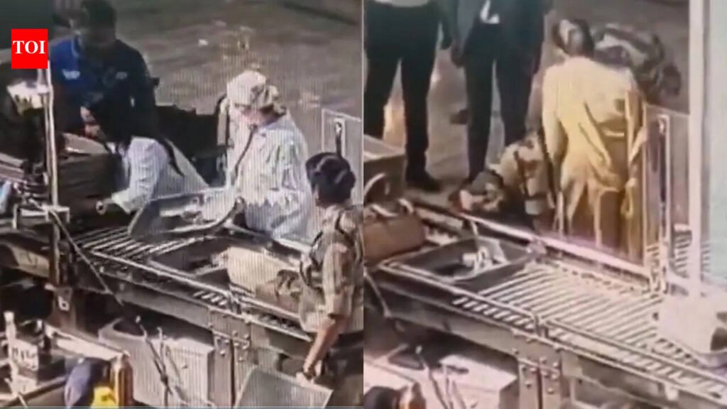 Timely CPR by CISF personnel saves woman’s life after she collapses at Mumbai airport | Mumbai News